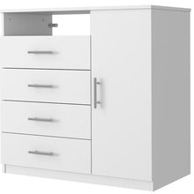 Load image into Gallery viewer, Four Drawer Combo Dresser - White