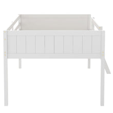 Load image into Gallery viewer, Low Loft Bed With Adjustable Ladder