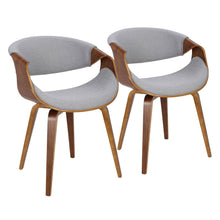 Load image into Gallery viewer, Curvo - Mid-Century Modern Chair (Set of 2)