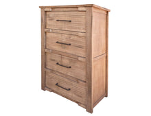 Load image into Gallery viewer, Solid Wood 4 Drawer Chest - Natural