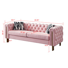 Load image into Gallery viewer, Chesterfield - Modern Tufted Living Room Sofa, 84.25''W Couch