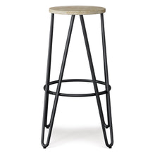 Load image into Gallery viewer, Simeon - Multifunctional Metal Stool With Wood Seat