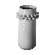 Load image into Gallery viewer, Abstract Cylinder Table Vase (397564) - Gray