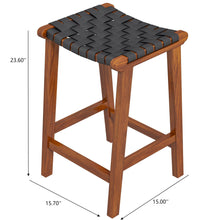 Load image into Gallery viewer, James - Mid-Century Modern Genuine Counter Stool