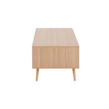 Load image into Gallery viewer, Astro - Contemporary Coffee Table - Natural / White