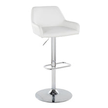 Load image into Gallery viewer, Daniella - Contemporary Adjustable Barstool With Swivel With Rounded Rectangle Footrest (Set of 2)