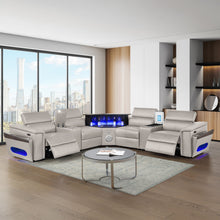 Load image into Gallery viewer, Nova - Sectional With Bluetooth Speaker, LED And Lifting Wine Cabinet