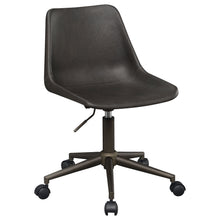 Load image into Gallery viewer, Ralston - Upholstered Adjustable Office Desk Chair With Ergonomic Design - Brown