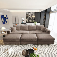 Load image into Gallery viewer, Modern Comfy Upholstered Sofa Cloud Couch & Deep Seat Couches