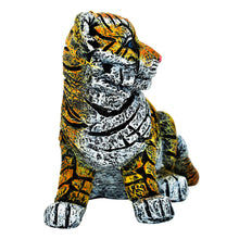 Load image into Gallery viewer, Tiger Tabletop Sculpture - Orange / White / Black