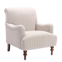 Load image into Gallery viewer, Sylvia - Striped Arm Chair - Natural