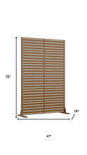 Load image into Gallery viewer, Six Panel Screen Room Divider (713110) - Brown