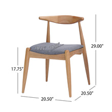 Load image into Gallery viewer, Elegant Dining Chairs With Ergonomic Backrest & Comfort Cushions (Set of 2)