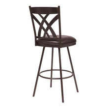 Load image into Gallery viewer, 43" Iron Counter Height Bar Chair - Brown