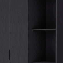 Load image into Gallery viewer, Drawer Combo Dresser Wooden - Black