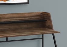 Load image into Gallery viewer, Computer Desk For Home Office, Laptop, Storage Shelves, Marble Look Contemporary & Modern