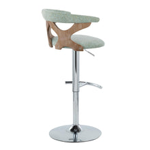 Load image into Gallery viewer, Gardenia - Contemporary Adjustable Barstool With Swivel / Rounded T Footrest (Set of 2)