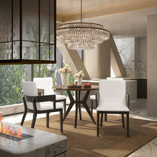 Load image into Gallery viewer, Modern Glossy Dining Chairs (Set of 2), Elegant Upholstery And Ergonomic Design - Black White