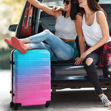 Load image into Gallery viewer, Hardshell Luggage Sets 3 Piece Gradient Color Expandable Suitcase With Spinner Wheels And Tsa Lock Lightweight 20" 24" 28" Available