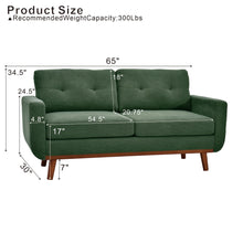 Load image into Gallery viewer, 2 Seater Sofa