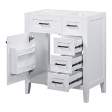 Load image into Gallery viewer, Modern Bathroom Vanity Base Only With Drawers, Freestanding Design