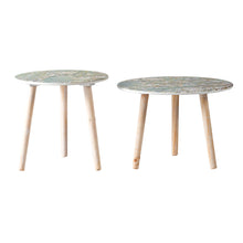 Load image into Gallery viewer, Nature-Inspired Side Tables (Set of 2)
