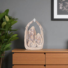 Load image into Gallery viewer, Christmas Tabletop Sculpture - Beige / Gray