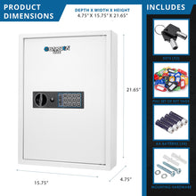 Load image into Gallery viewer, Key Cabinet Digital Keypad Wall Safe