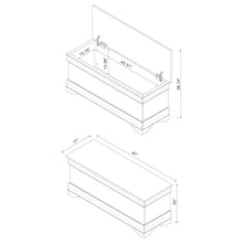 Load image into Gallery viewer, Chest With Curved Moldings And Bracket Feet - Brown