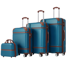 Load image into Gallery viewer, Hardshell Luggage Sets 4 Pieces 20" / 24" / 28" Luggages And Cosmetic Case Spinner Suitcase With Tsa Lock Lightweight