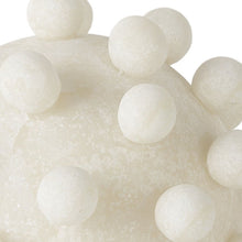 Load image into Gallery viewer, Knobby Nubs Orb Tabletop Sculpture (392545) - Ivory