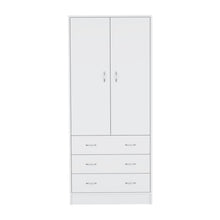 Load image into Gallery viewer, Wood Corner Accent Chest (732031) - White