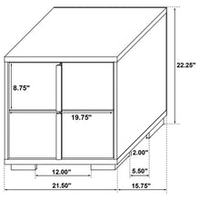 Load image into Gallery viewer, Jeremiah - 2 Drawer Nightstand