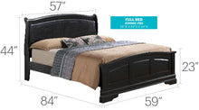 Load image into Gallery viewer, Panel Sleigh Bed Elegantly Crafted