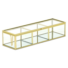 Load image into Gallery viewer, Hand Painted Decorative Box (718675) - Gold
