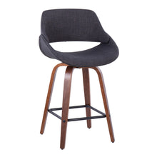 Load image into Gallery viewer, Fabrico - Mid-Century Modern, Counter Stool (Set of 2)