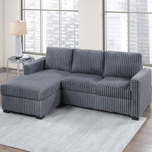 Load image into Gallery viewer, 2 Piece Sectional Sofa With Right Arm Chaise And Left Arm Sofa - Dark Gray