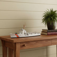 Load image into Gallery viewer, Hand Painted Model Boat (624518) - White