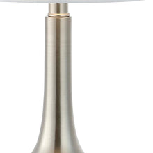 Load image into Gallery viewer, Gourd Table Lamps With Drum Shades (Set of 2) - Nickel