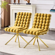 Load image into Gallery viewer, Puffy Bubble, Ball Chain Dining Chairs For Dining Room (Set of 2)