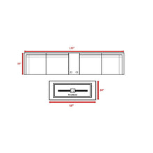 Load image into Gallery viewer, Outdoor Elegance Conversation Set With Fire Pit