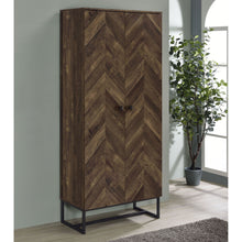 Load image into Gallery viewer, Gunderson - 8 Shelf Accent Cabinet - Oak