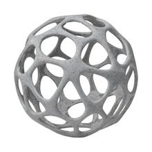 Load image into Gallery viewer, Hollow Orb Sculpture - Light Gray
