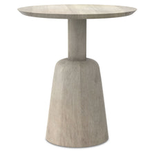 Load image into Gallery viewer, 20" Round Solid Wood End Table - White