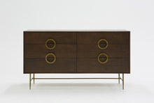 Load image into Gallery viewer, Solid Wood Six Drawer Double Dresser - Acacia