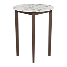 Load image into Gallery viewer, 32" Solid Wood Rounded Bar Table - White