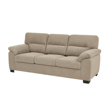 Load image into Gallery viewer, 3 Seater Sofa With Padded Armrests And Triangular Leg