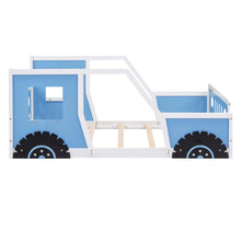 Load image into Gallery viewer, Classic Car Shaped Platform Bed With Wheels