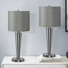 Load image into Gallery viewer, Lighting, Table Lamp, USB Port Included, Contemporary (Set of 2)