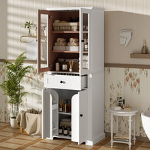 Load image into Gallery viewer, Bathroom Storage Cabinet, Adjustable Shelves & Drawer, Freestanding Tower